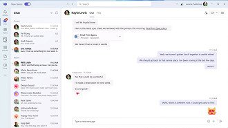 Novo Microsoft Teams chega para todos no Windows e macOS. Fonte: Microsoft